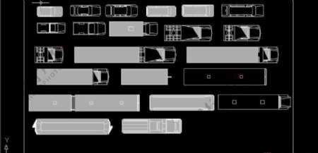 CAD素材各类汽车系列