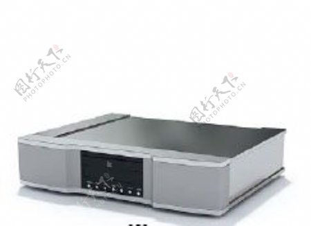 影碟机3d模型电器模型图片8
