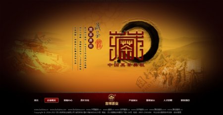 藏茶网站图片