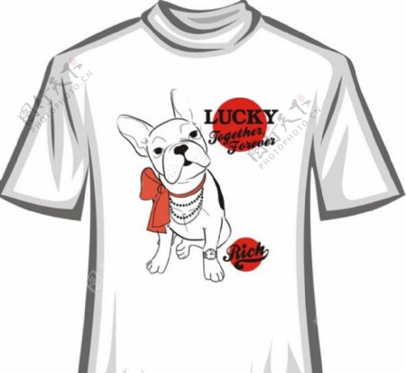 狗系列T恤印花