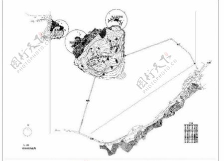 修仙岛规划CAD图