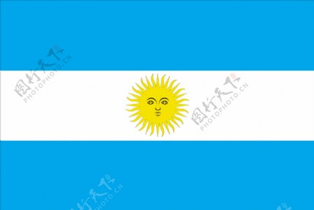 阿根廷国旗矢量素材