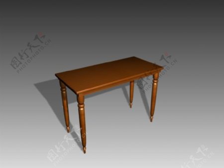 常见的桌子3d模型家具效果图20