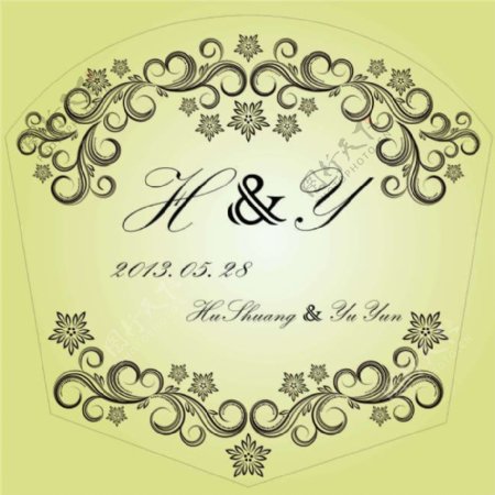 德芙主题婚礼logo