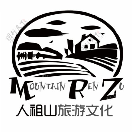 人祖山logo