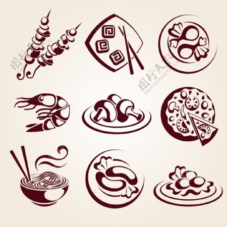 西餐厅logo图标图片