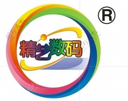 精艺数码logo图片