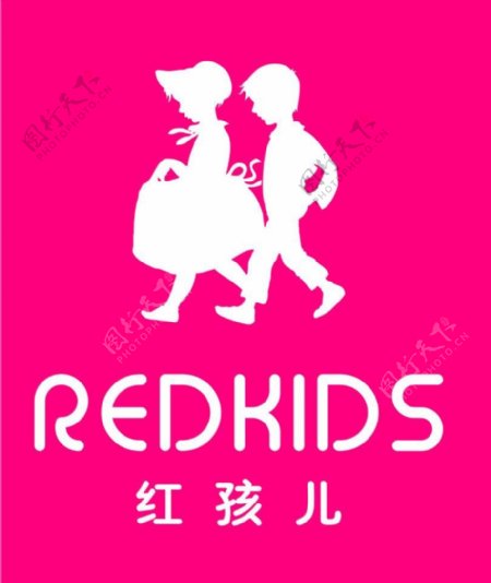 logo红孩儿服装标志图片