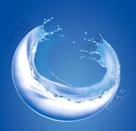 水球水滴水珠图片