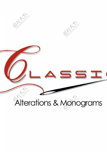 ClassicAlterationslogo设计欣赏ClassicAlterations服务公司标志下载标志设计欣赏