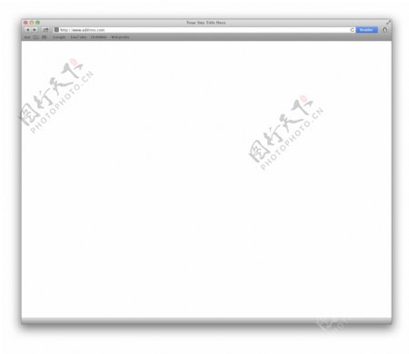 苹果的Safari浏览器模型狮子PSD模板