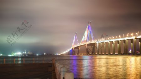 湛江夜景图片