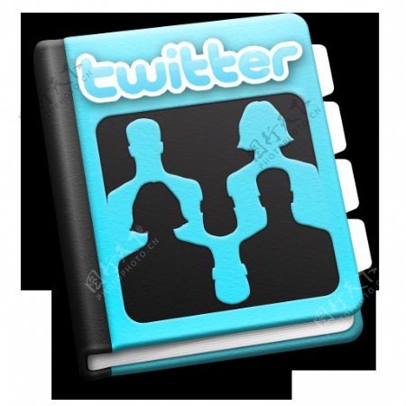 推特书社会Dock图标