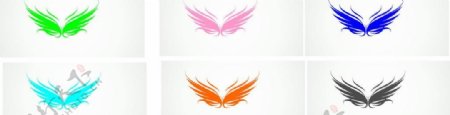 妖艳面具翅膀图片
