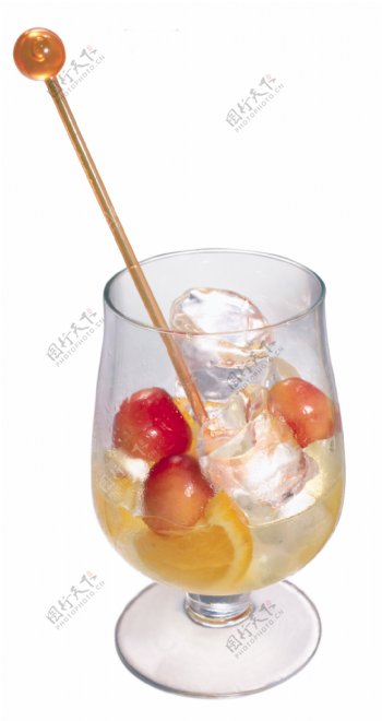 果汁饮料饮料饮品杯子玻璃杯一杯饮料高清图片素材