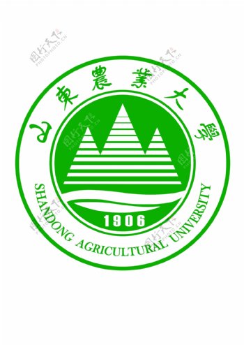 山东农业大学高清校徽图片