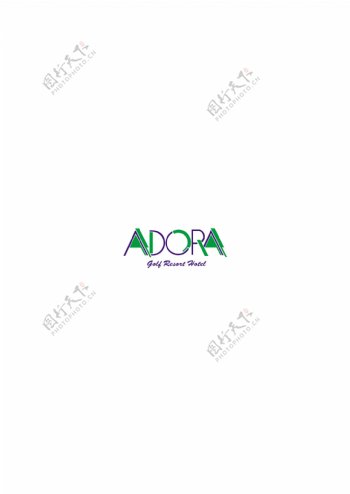 Adoralogo设计欣赏Adora旅行社标志下载标志设计欣赏
