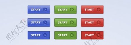 9多彩色按钮设置CSS