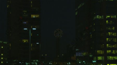 达拉斯城市夜景4K超高清视频免费下载