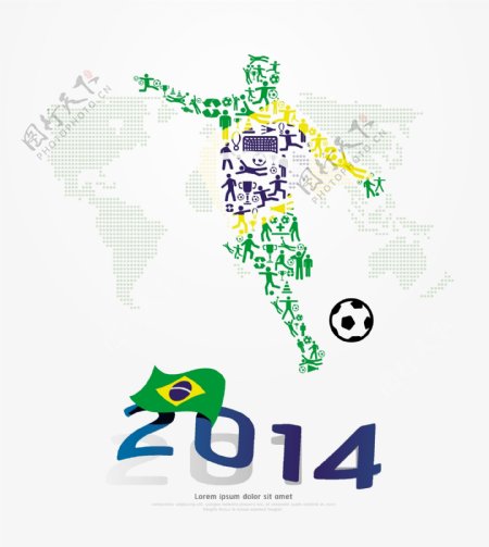 2014足球世界杯图片