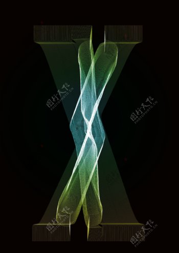 字母x设计图片