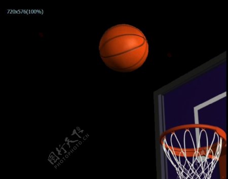篮球框视频素材