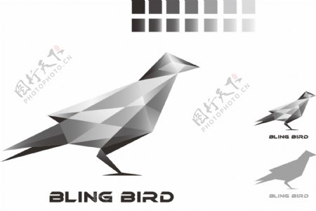 鸟标志设计