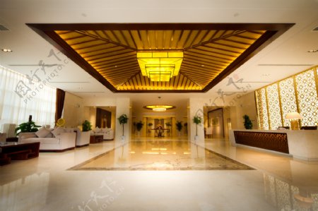 山东聊城阿尔卡迪国际温泉酒店副楼大堂图片
