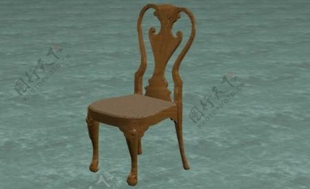 传统家具椅子3D模型A042