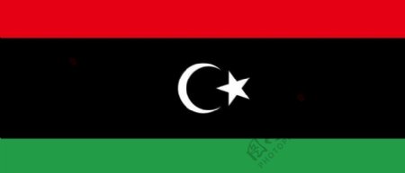 利比亚国旗图片