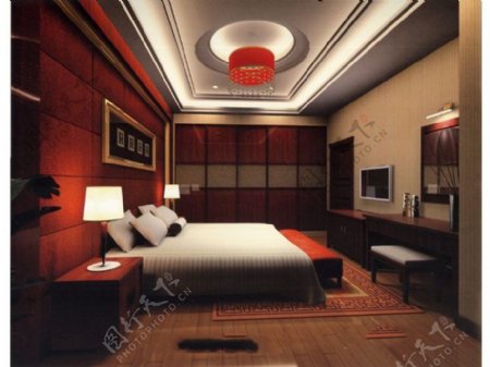 高级酒店房间设计