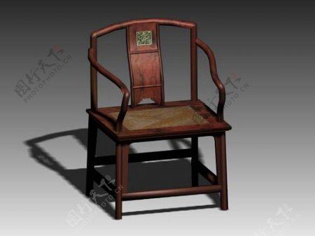 常用的椅子3d模型家具图片素材89