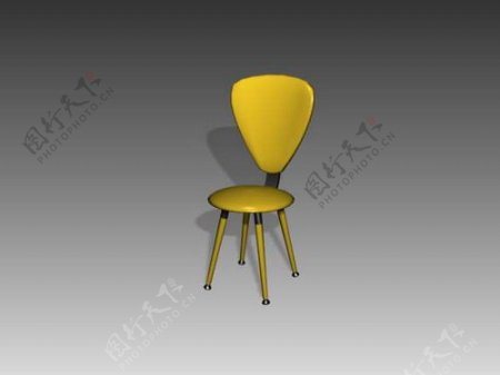 常用的椅子3d模型家具图片素材78