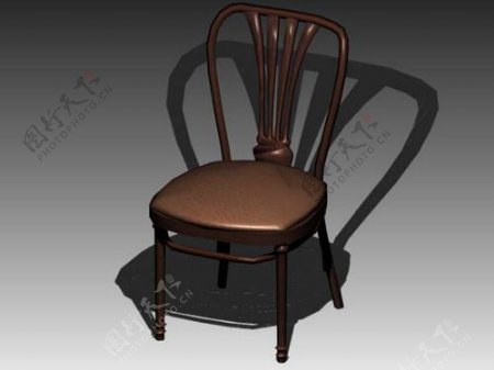 常用的椅子3d模型家具图片素材29