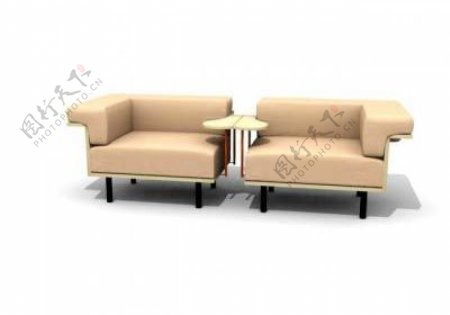 常用的沙发3d模型沙发3d模型1042