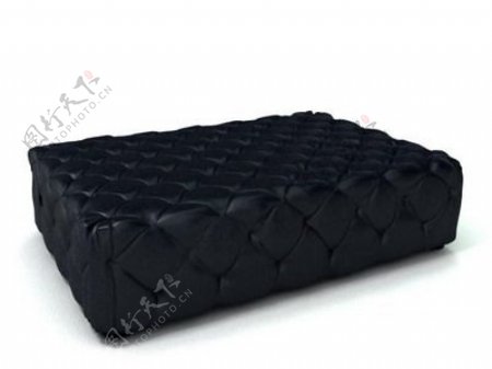黑色床垫模型设计