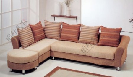 沙发组合3d模型家具效果图109