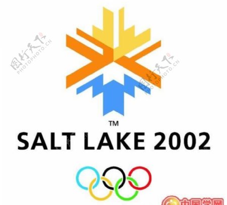 矢量2002美国盐湖城冬季奥运会会徽