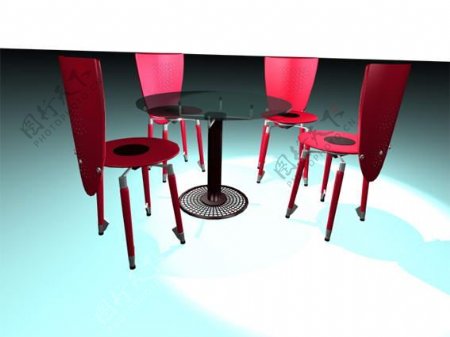 办公家具会议桌3d模型3d模型45