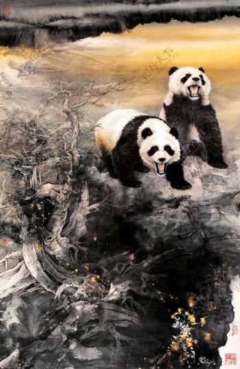 熊猫图图片