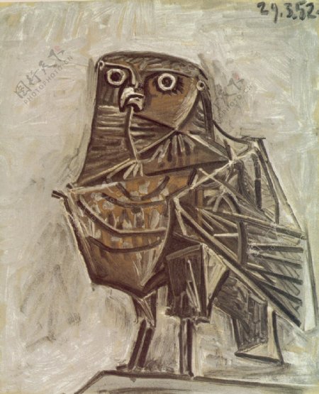 1951Lehiboudelamort西班牙画家巴勃罗毕加索抽象油画人物人体油画装饰画