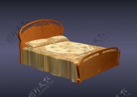 欧式床传统家具3D模型17