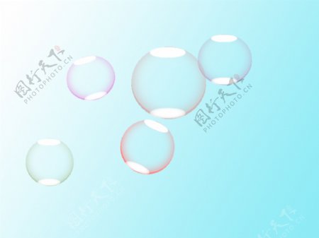 PS画笔工具玻璃球设计气泡设计