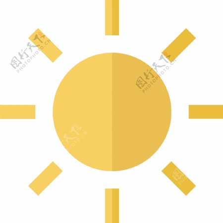 时髦的太阳图标