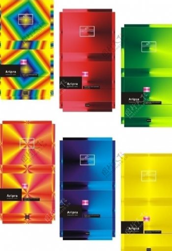 七彩虹包装设计图片