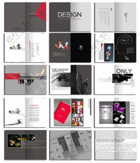 设计公司画册图片