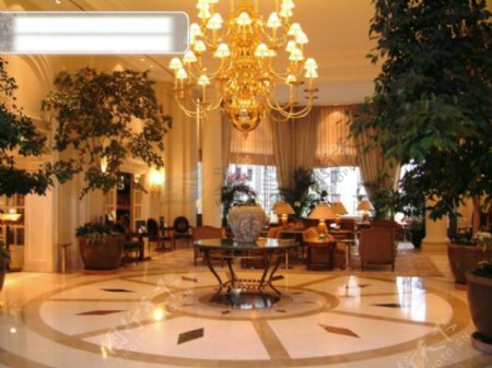 华丽的酒店大堂图片素材300dpi酒店大堂室内高清图片创意图片