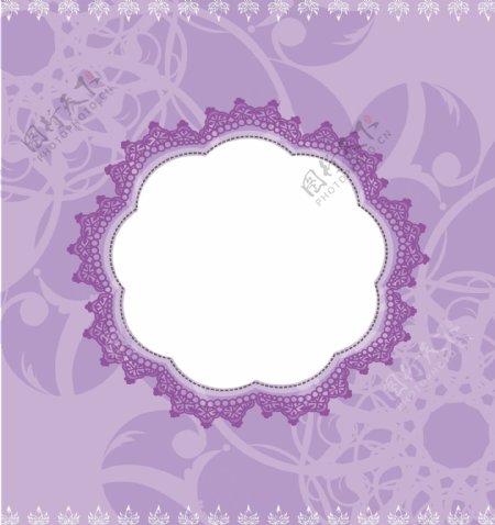 紫色婚礼舞台背景镂空KT板
