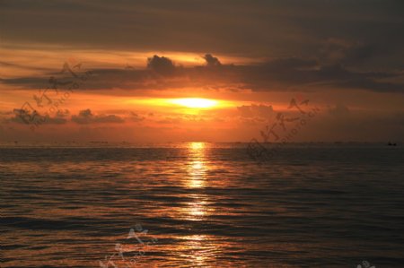 巴厘岛夕阳红