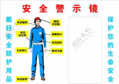 建筑工地警示镜图片